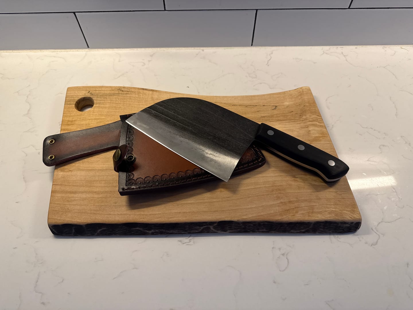 Customer photo review of The Nikos Knife™