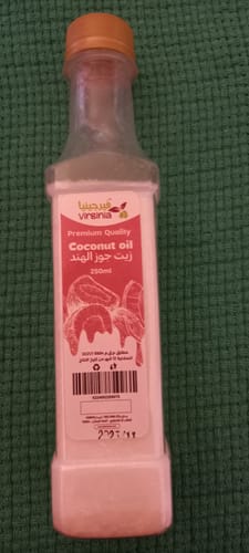 Customer photo review of فيرجينيا زيت جوز هند ربع لتر