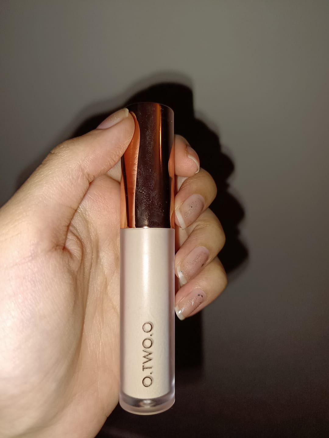 Customer photo review of O.TWO.O HIGH COVERAGE LIQUID CONCEALER