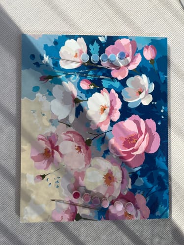 Customer photo review of Beautiful Watercolor Floral