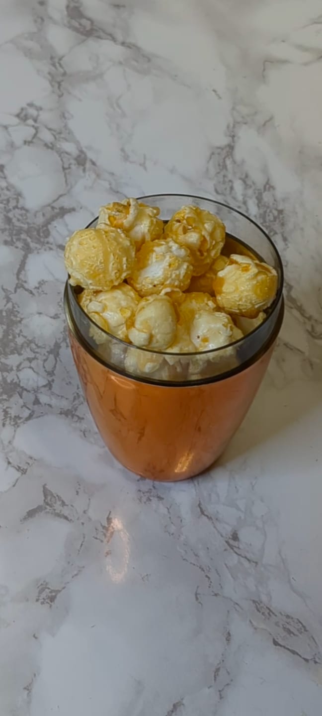 Customer photo review of Pop the Salt & Tequila (125g) - Añejo Infused Caramel Popcorn