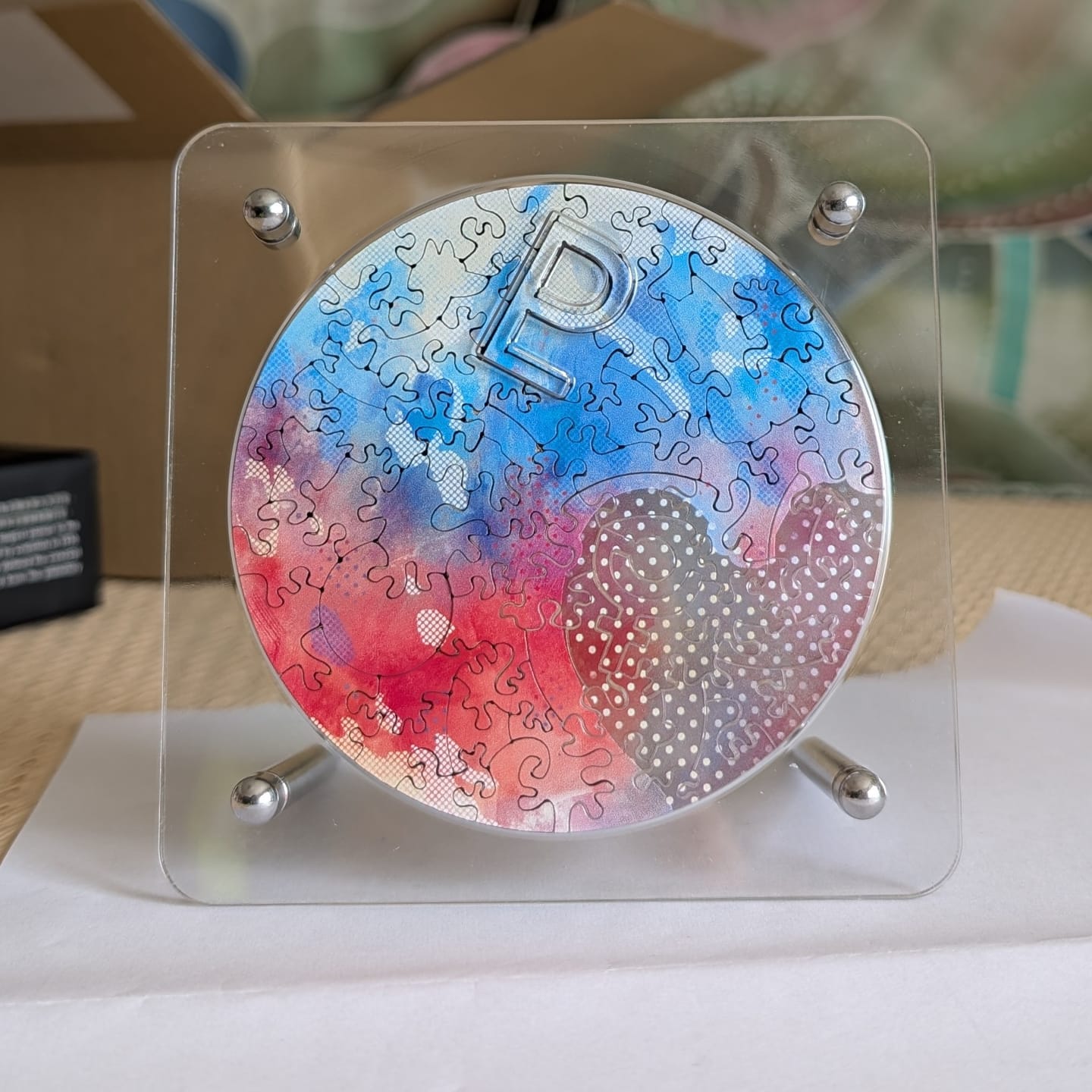 Customer photo review of 宇宙の破片 PLUTO 冥王星と専用フレームセット