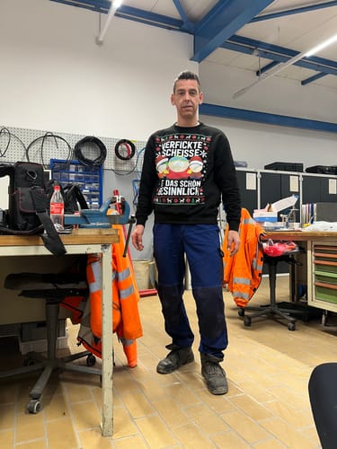 Kundenbewertung mit Foto zu SCHÖN BESINNLICH SWEATSHIRT