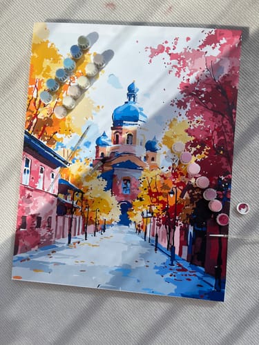 Customer photo review of Colorful street view