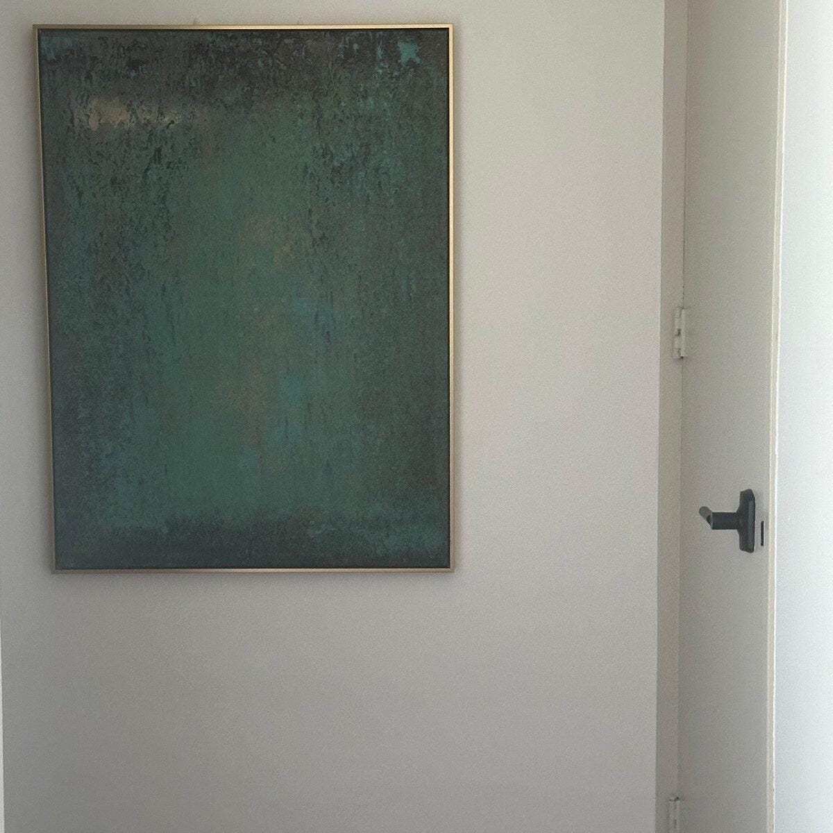 Customer photo review of Mid-century Modern Wabi-Sabi Canvas Art #MCM002