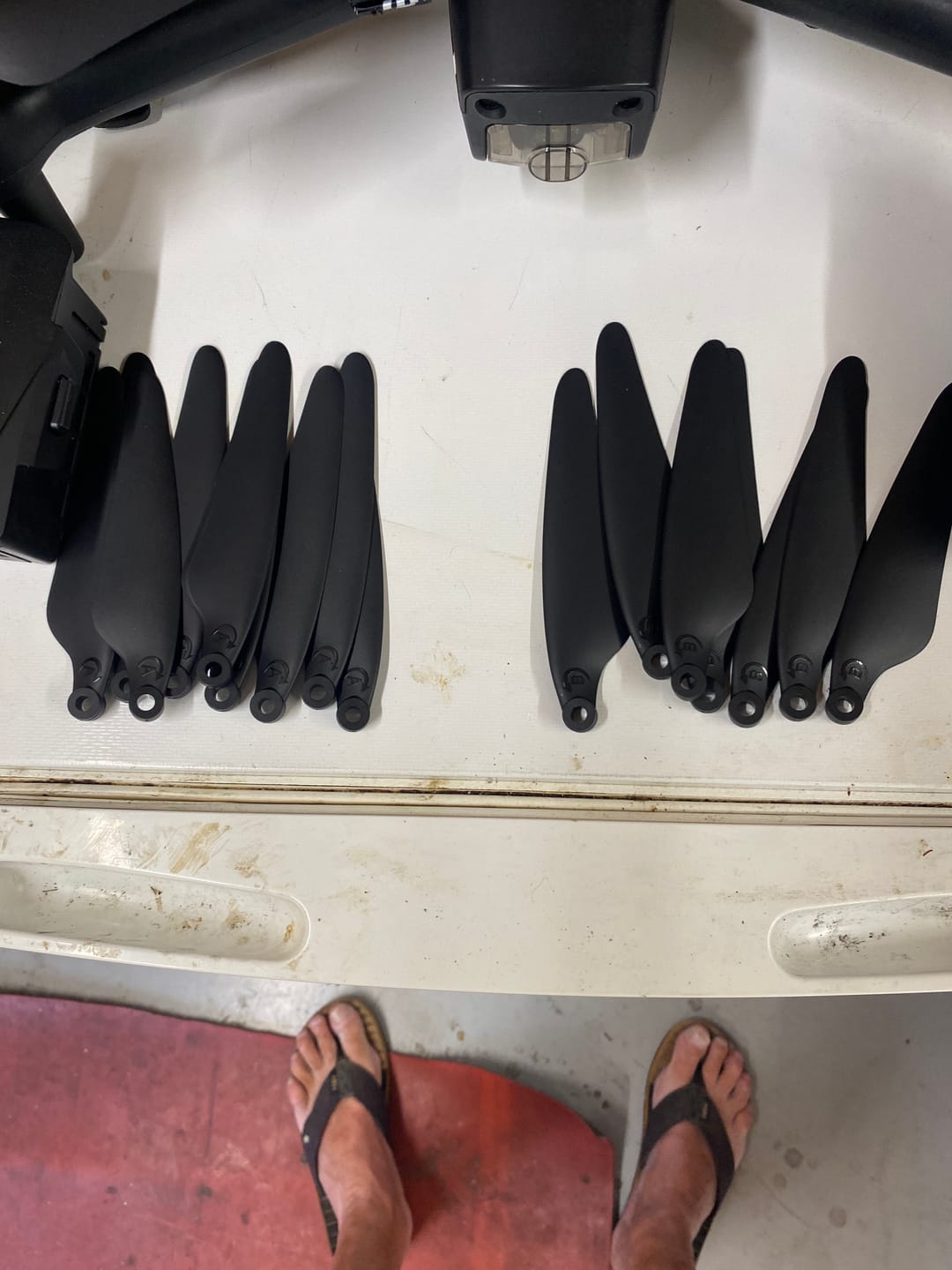 Customer photo review of Spare Propellers Set of 4