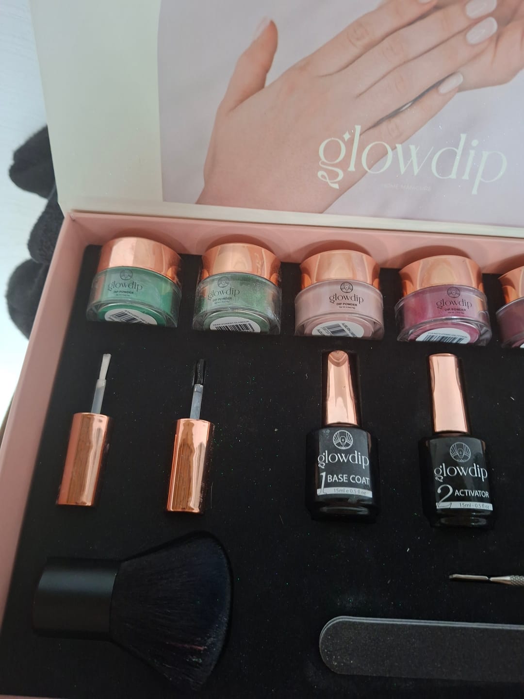 Customer photo review of Stay Off The Lawn Dipping Powder
