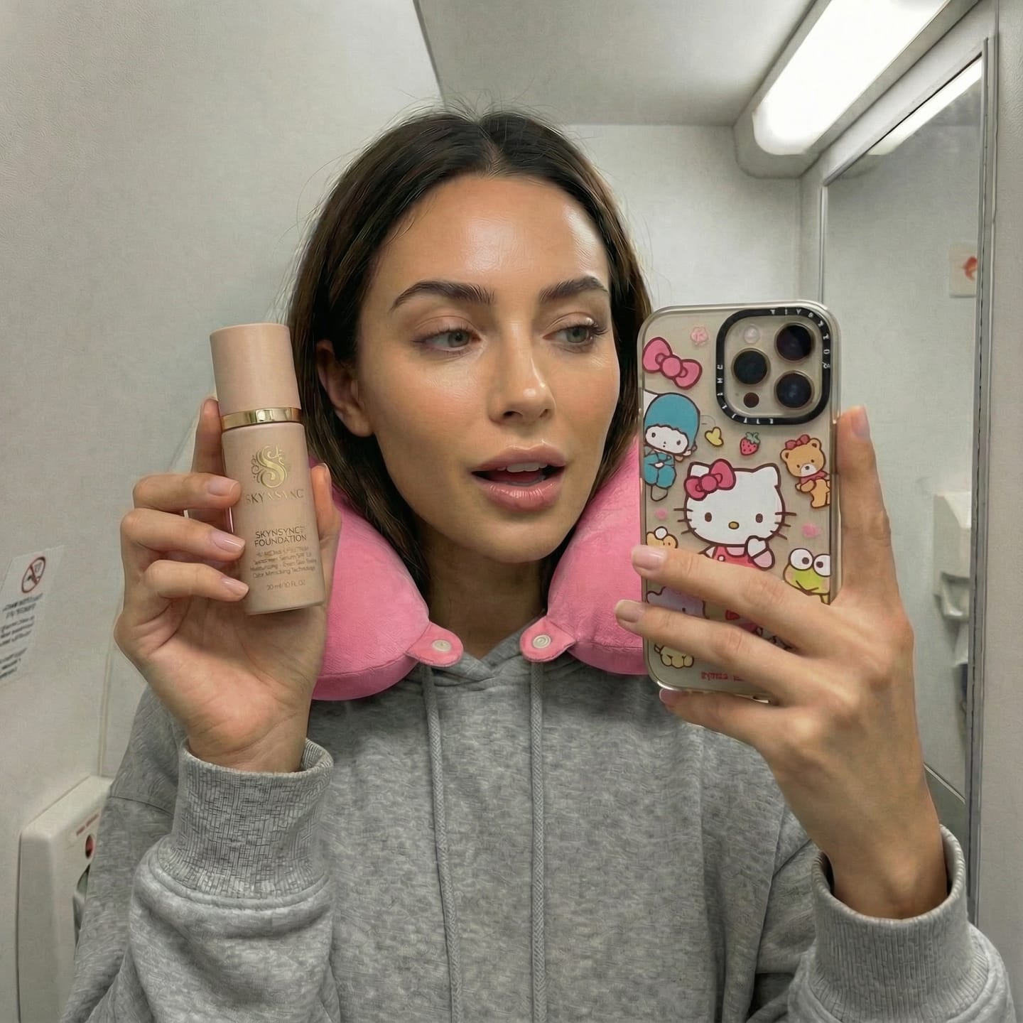 Customer photo review of Skynsync™ 4 in 1 Color Matching Foundation