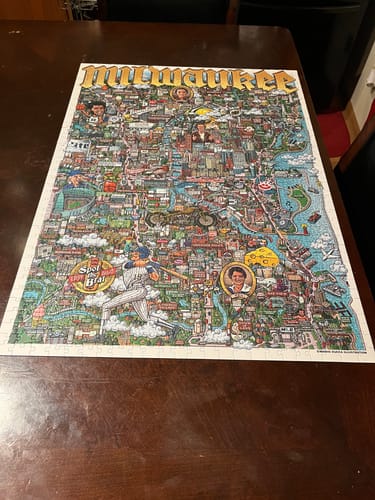 Customer photo review of Milwaukee | 1000 Piece Puzzle