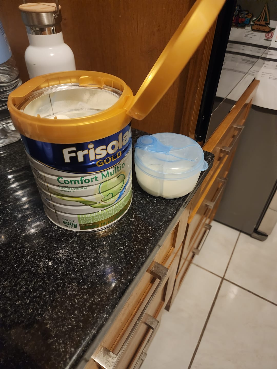 Customer photo review of Frisolac Gold Comfort Multio (0-12 Meses) Pack C/ 1.6 Kg