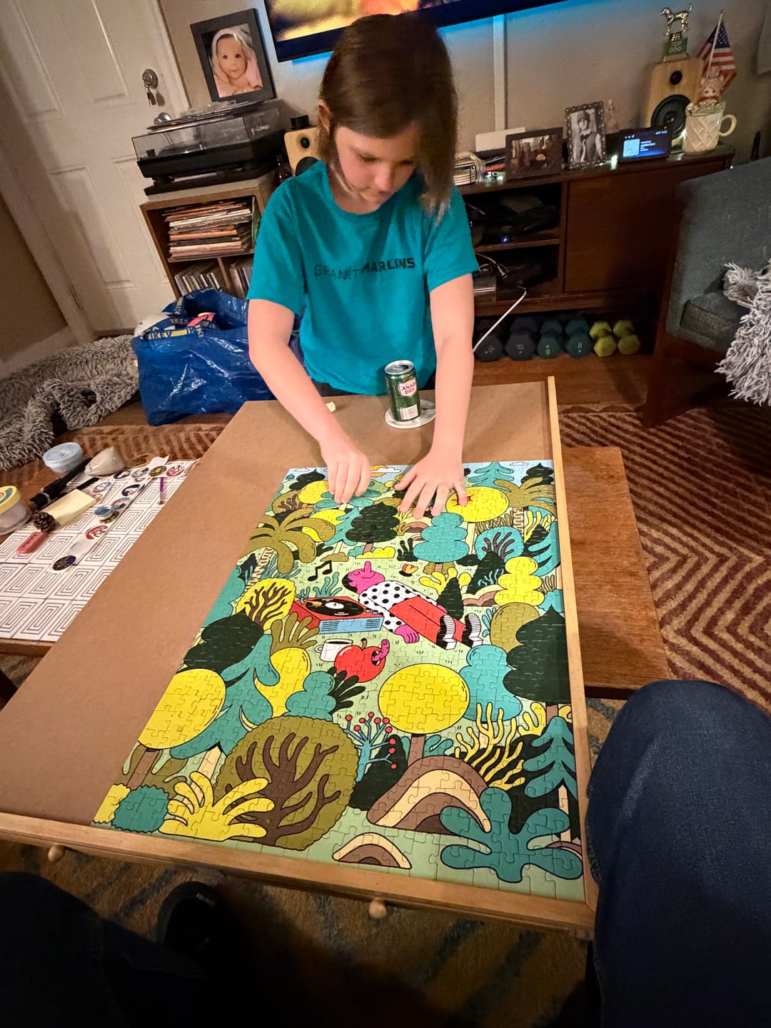 Customer photo review of Space Out | 500 Piece Puzzle