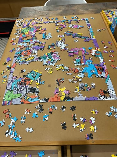 Customer photo review of City Vibes | 1000 Piece Puzzle