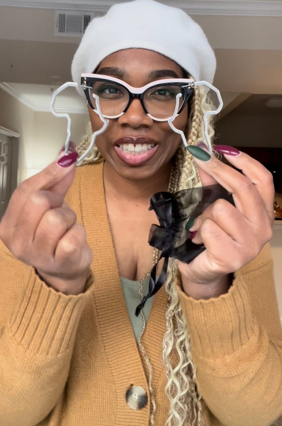 Customer photo review of MOTHERLAND silver Africa EARRINGS