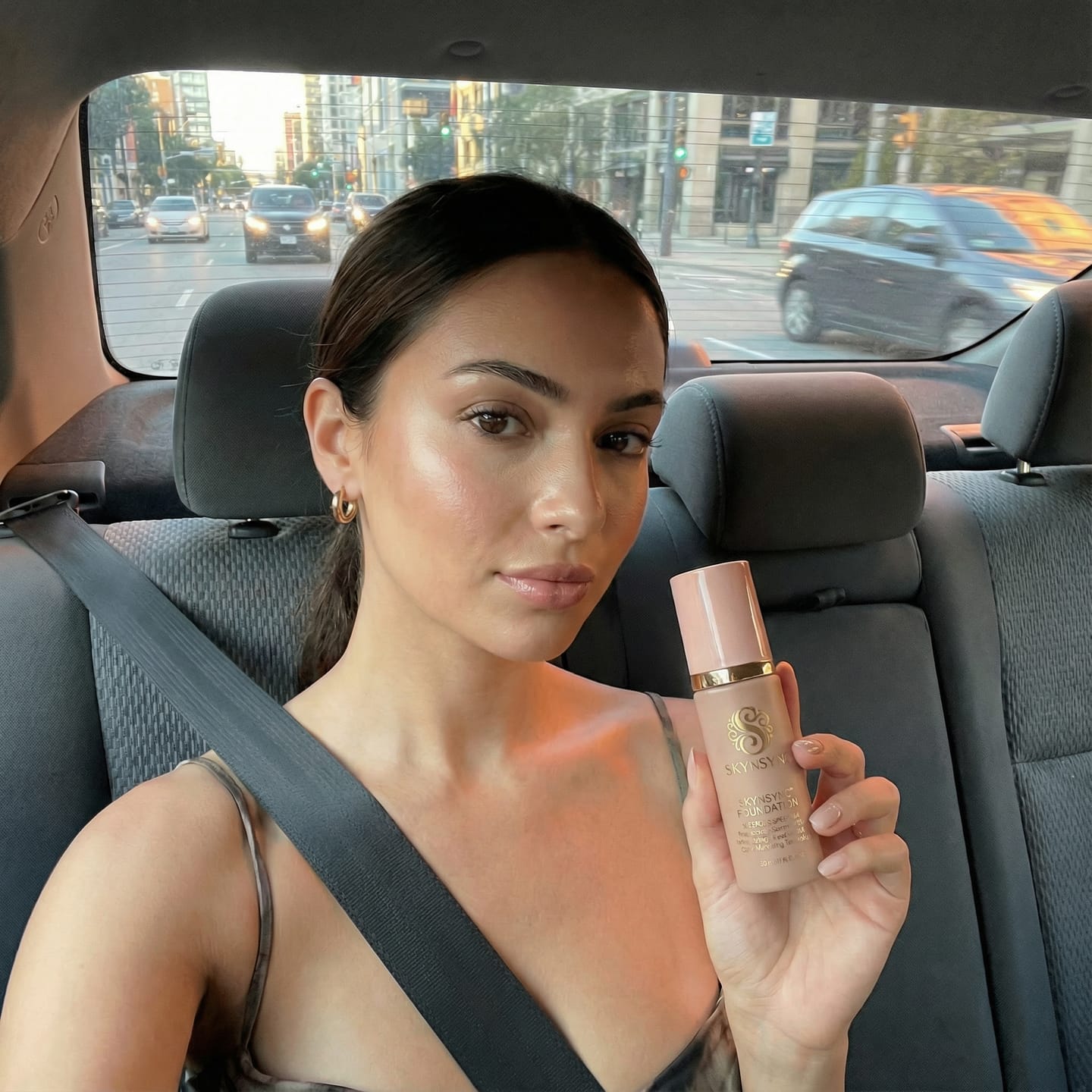 Customer photo review of Skynsync™ 4 in 1 Color Matching Foundation