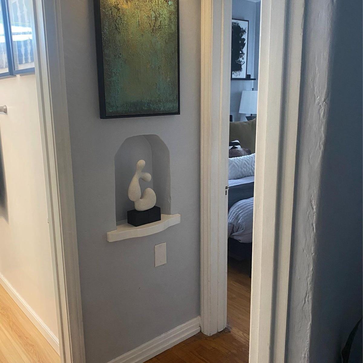 Customer photo review of Mid-century Modern Wabi-Sabi Canvas Art #MCM002