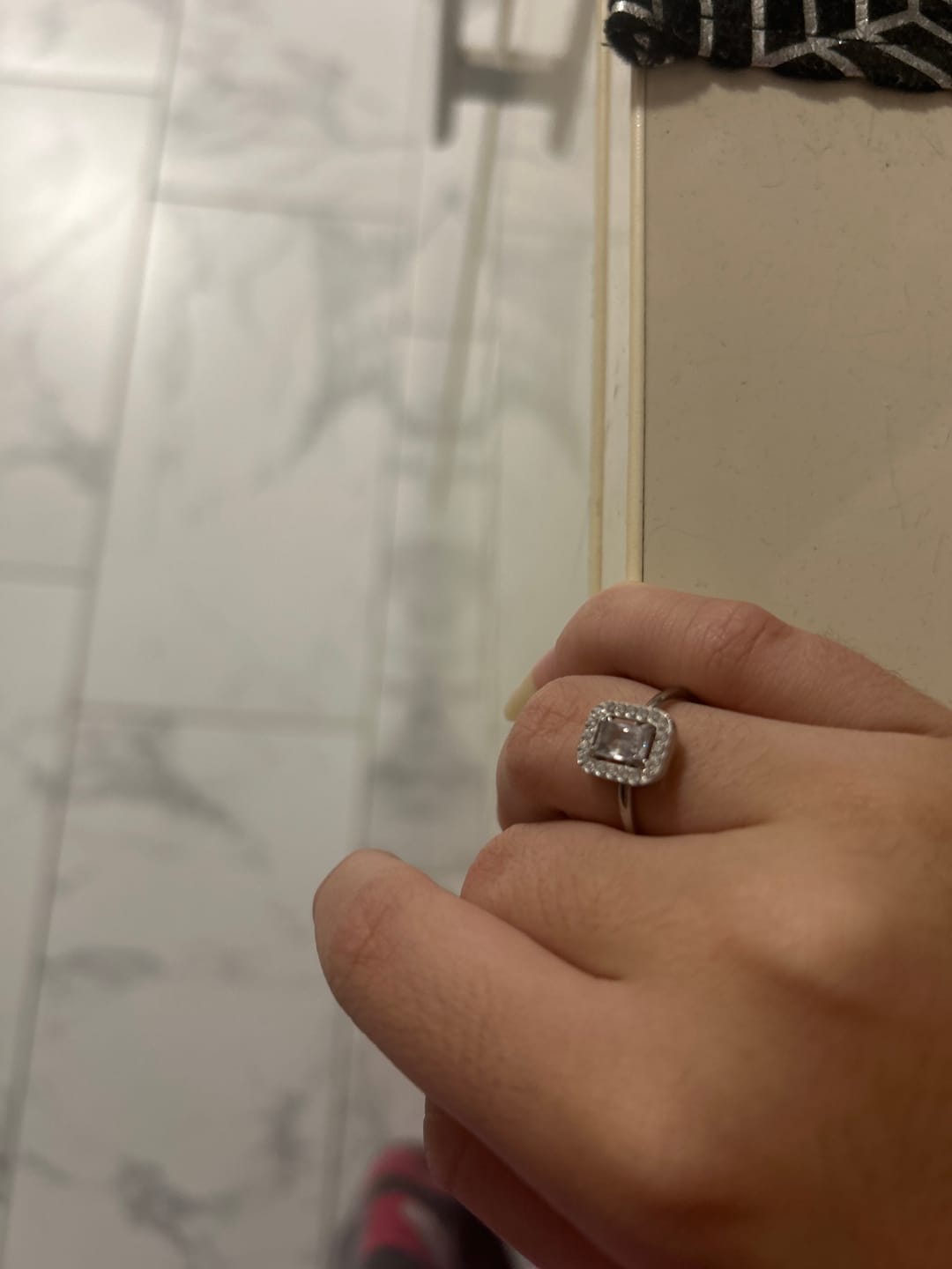 Customer photo review of Inel Elegance - Argintiu
