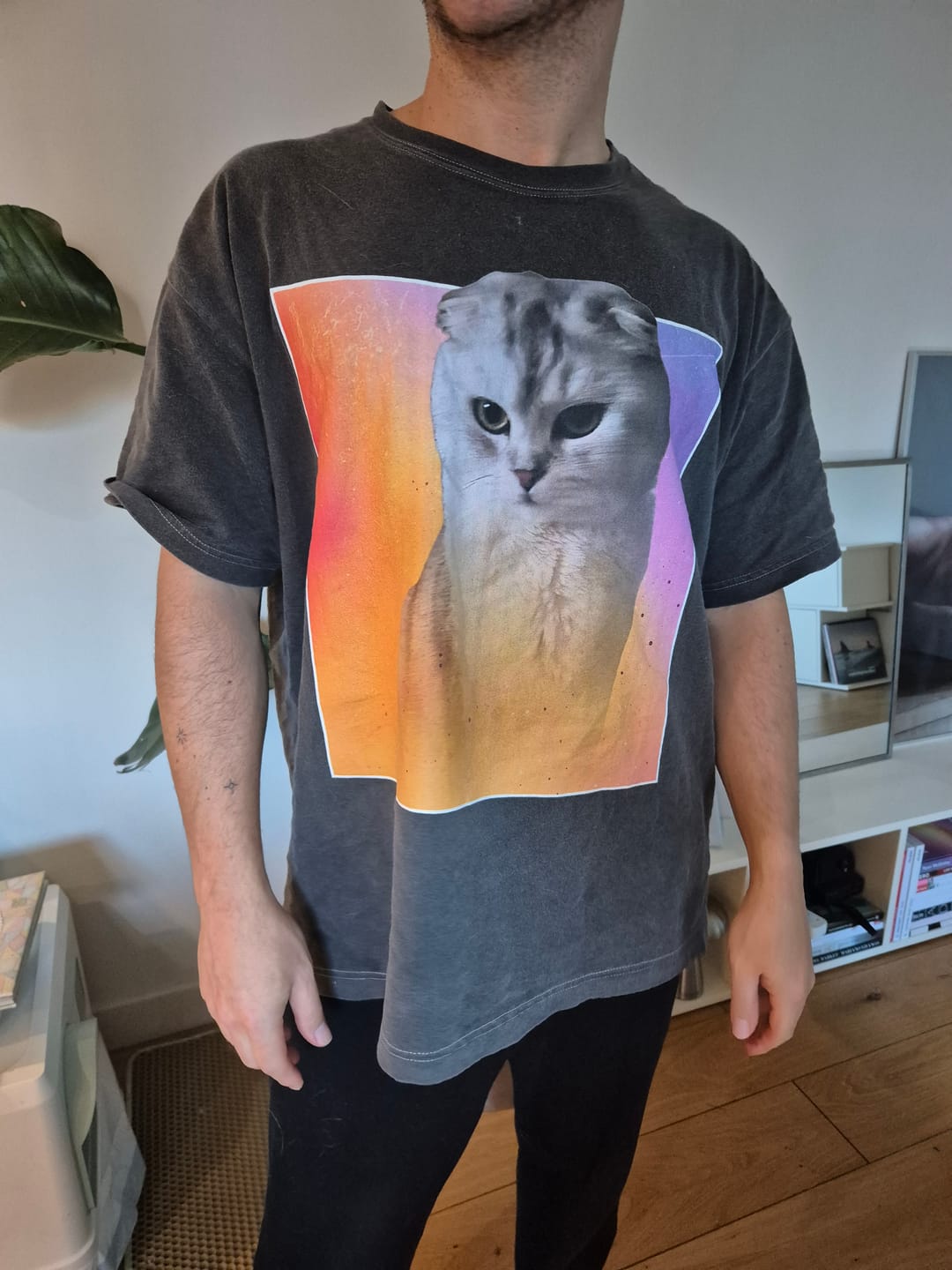 Customer photo review of Personalised Homage Tee | Cosmic