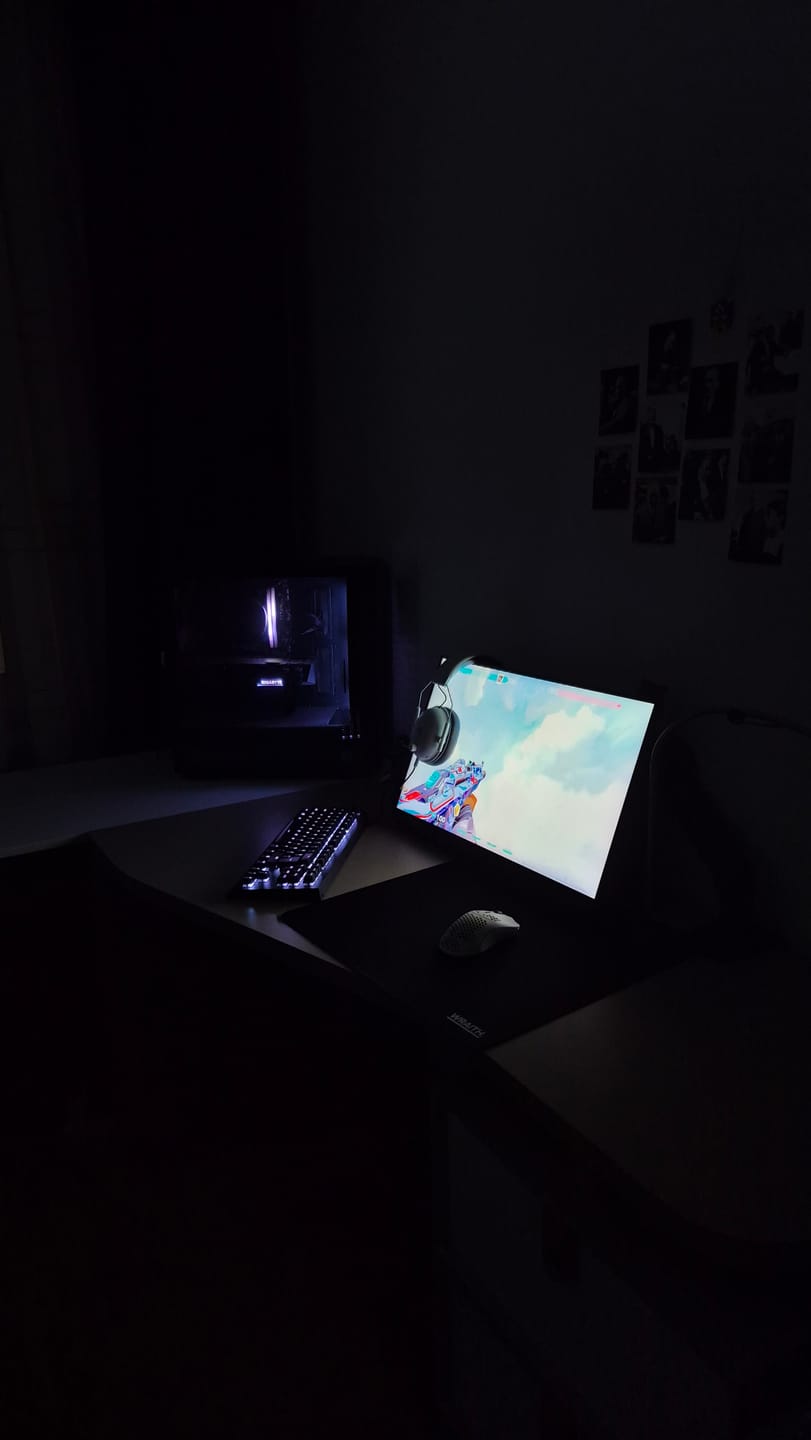 Customer photo review of Wraith Blade X Semi-Hard Mousepad