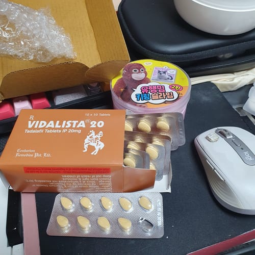 Customer photo review of [비달리스타] 20mg  / 시알리스 제네릭 (구구정 복제약)