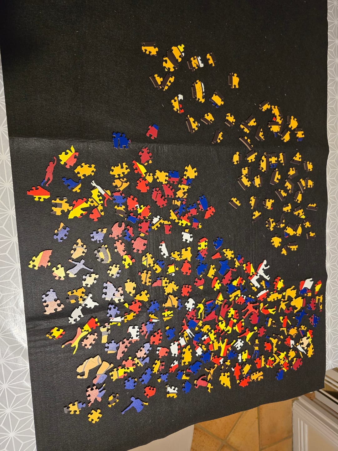 Customer photo review of FC Barcelona® Logo - Wooden Puzzle