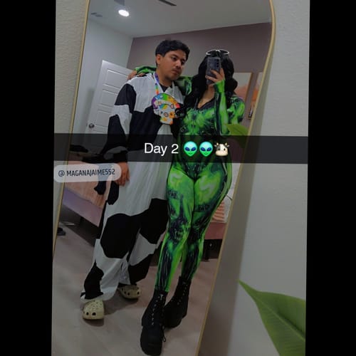 Customer photo review of Radioactive Babe Costume