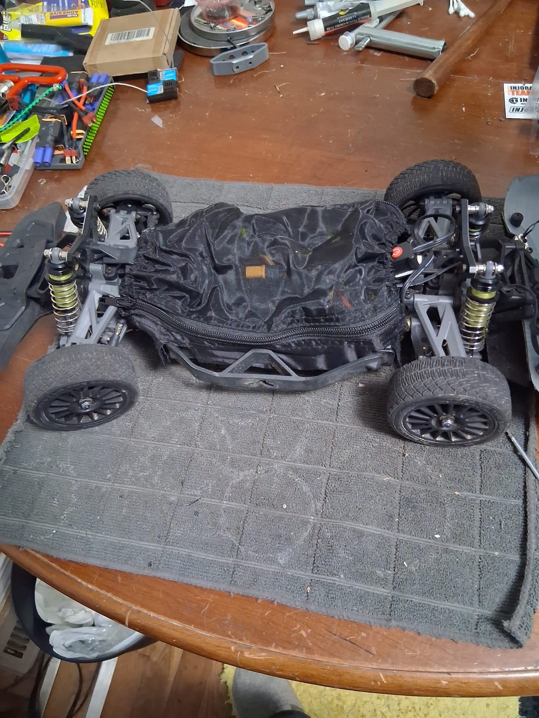 Customer photo review of RC Front Rear Mudguard Set For XTS-S10 RC Rally Car