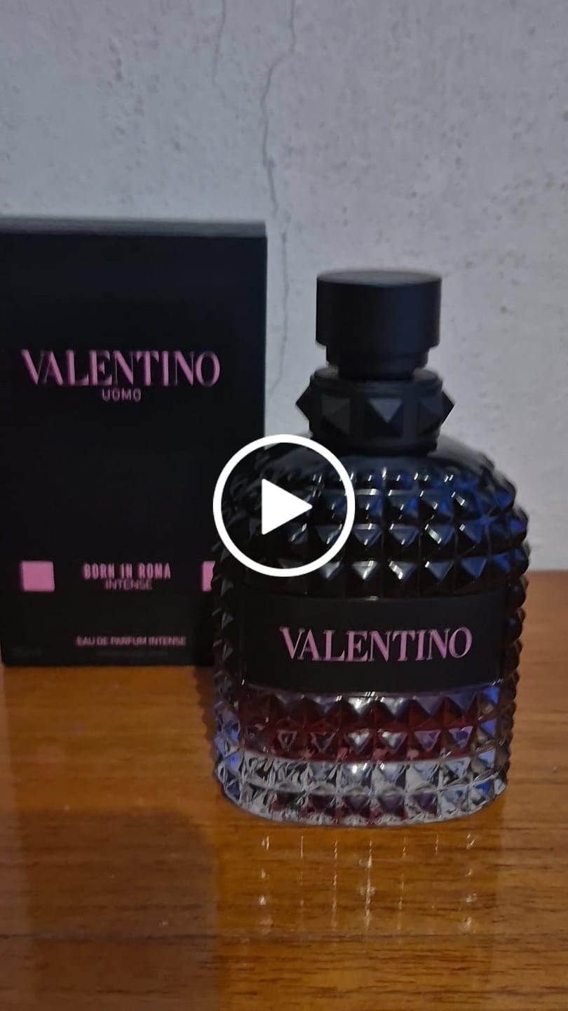 Customer video review of Perfume Valentino Uomo Born in Roma Intense 100ml EDP