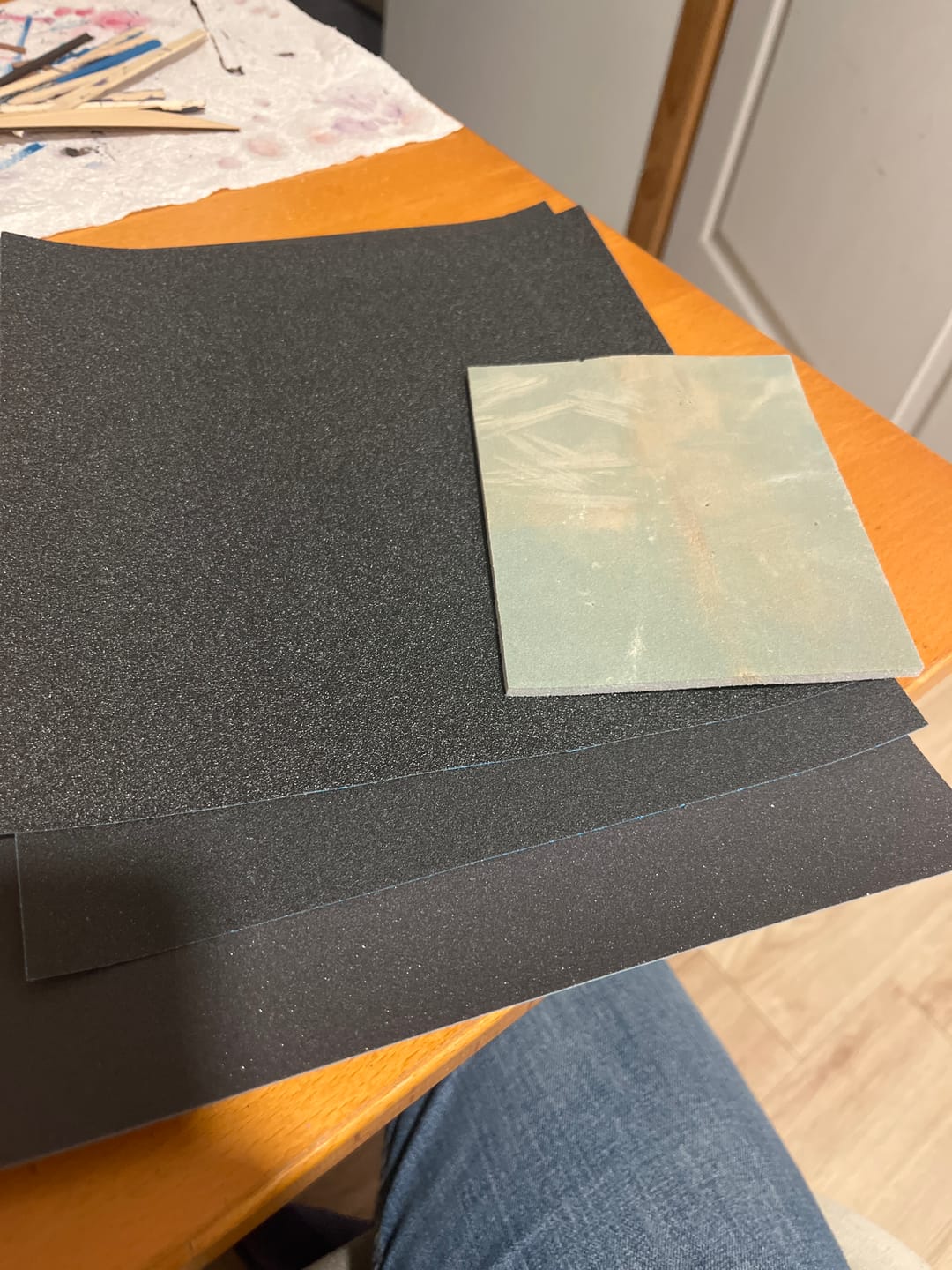 Customer photo review of Pack papeles de lija (P-80+P-150+P220) + esponja-lija