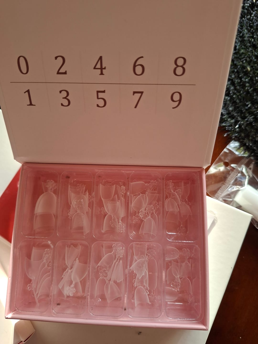 Customer photo review of Fake Tips Set - Halve Tips