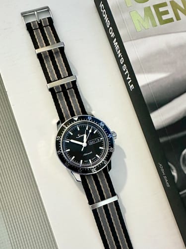 Customer photo review of NTTD Bond Nylon Watch Strap