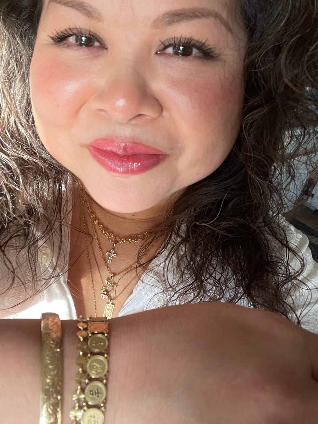 Customer photo review of Lucky Coin Bracelet
