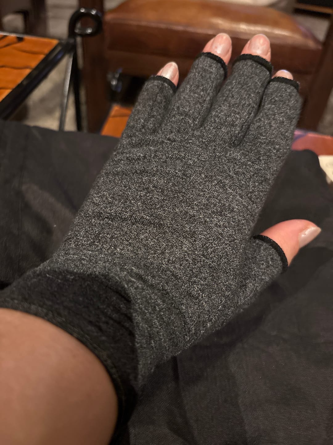 Customer photo review of Gants de Compression