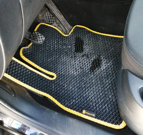 Customer photo review of Auto Fußmatten nach Maß - Komplettset