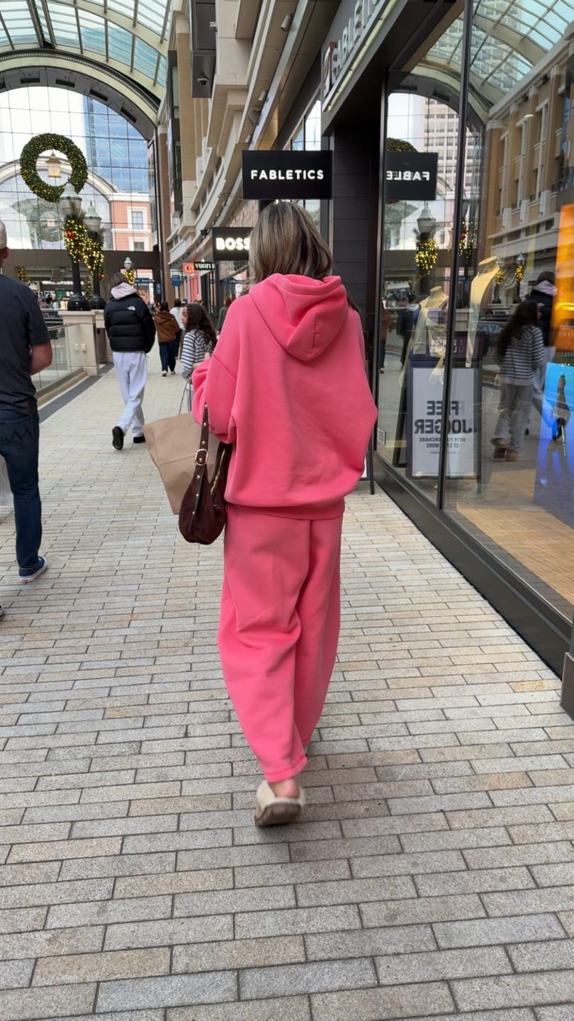 Customer photo review of Soufflé Baggy Hoodie Sets