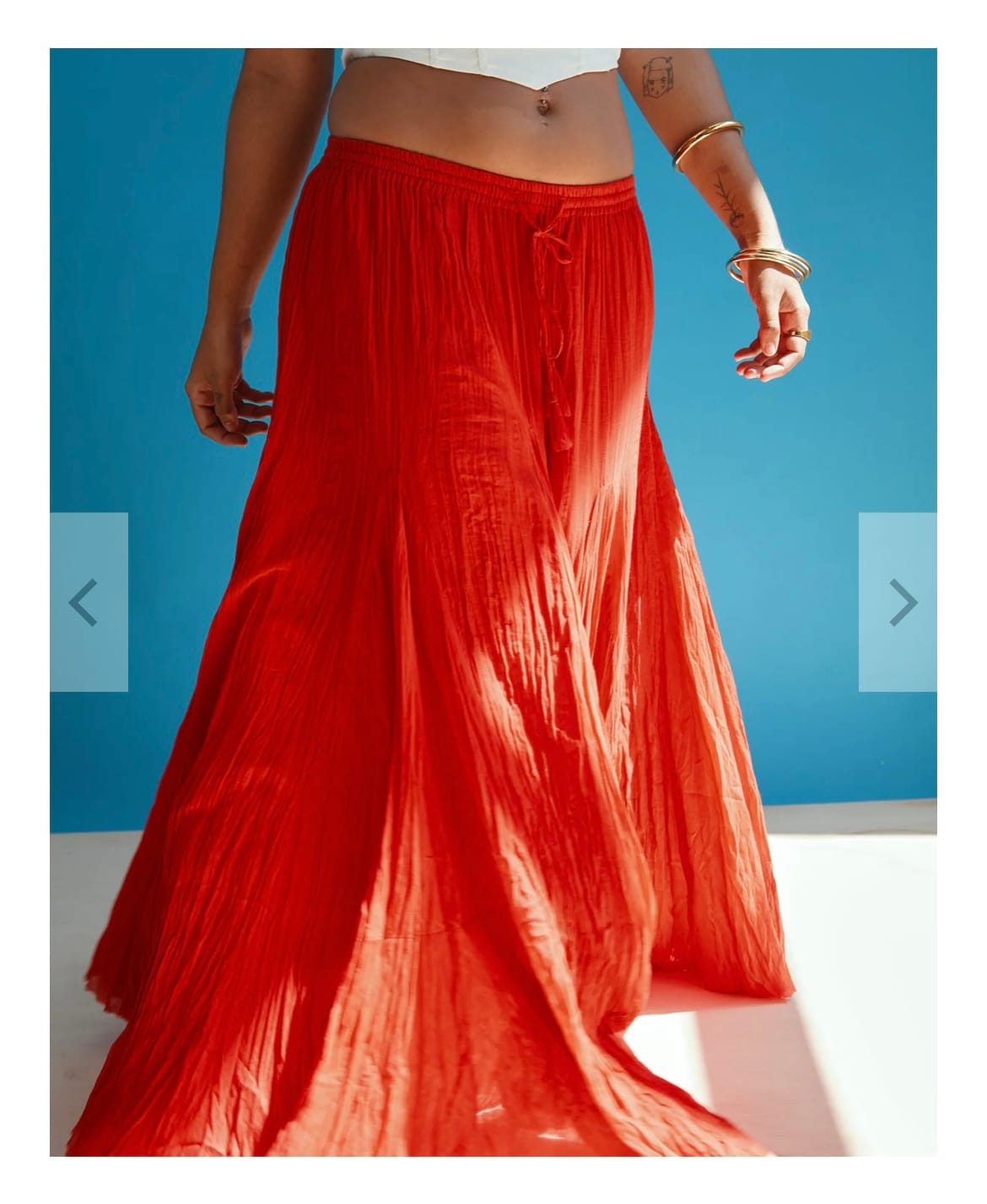 Customer photo review of Kercia Maxi Skirt