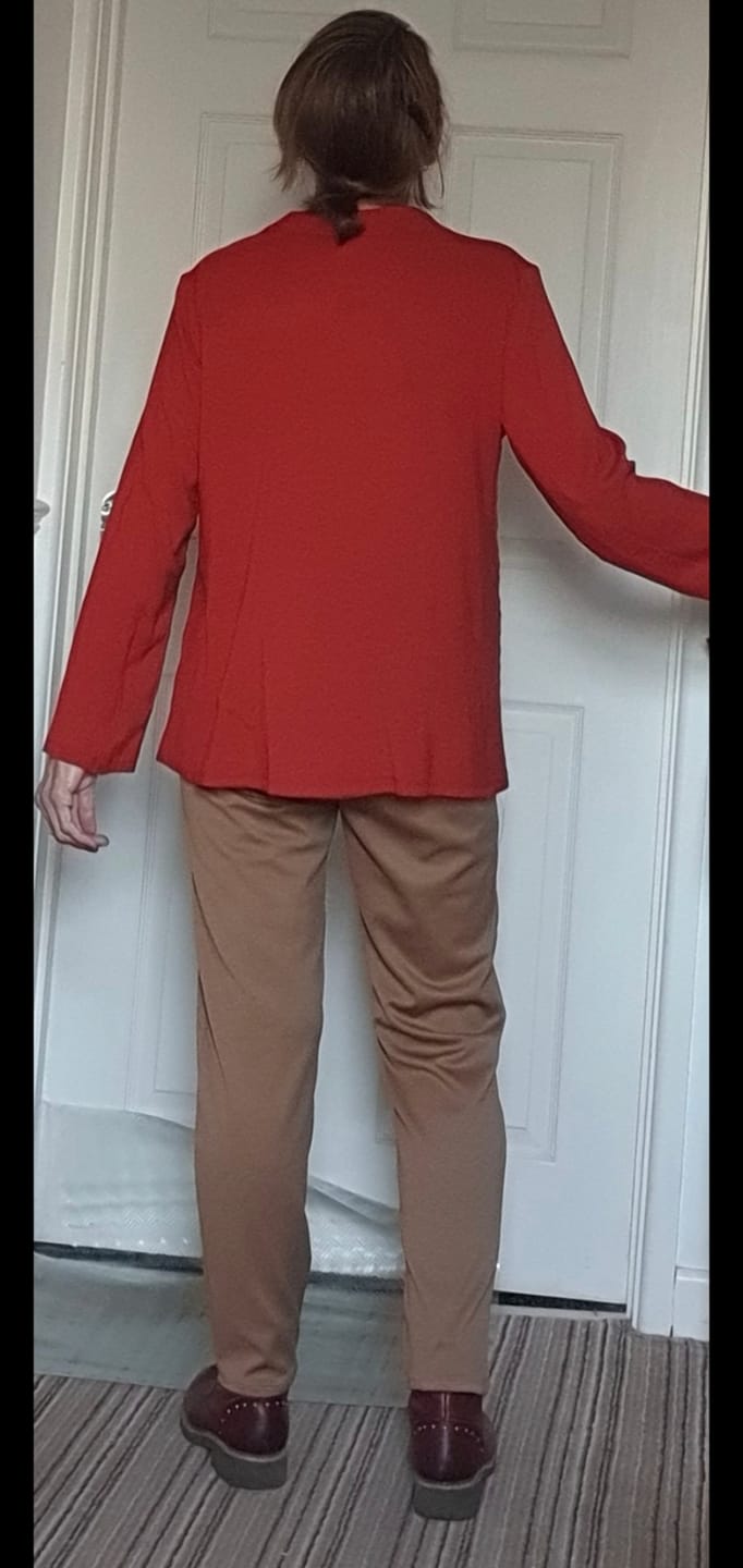 Customer photo review of Plain Ponte Roma Fabric