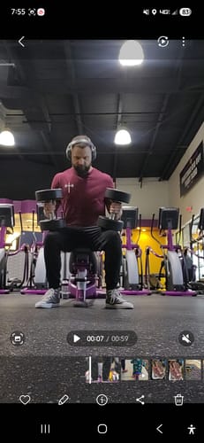 Customer photo review of Kingdom Performance Tee