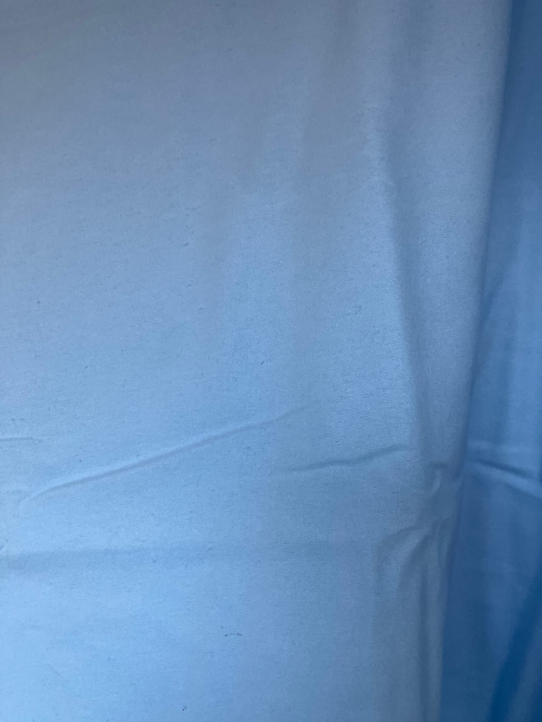 Customer photo review of Plain Brushed Cotton Fabric