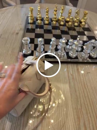 Customer video review of LV Speedy 20 BandouliÃ¨re Bag Beige Embossed cowhide 252519