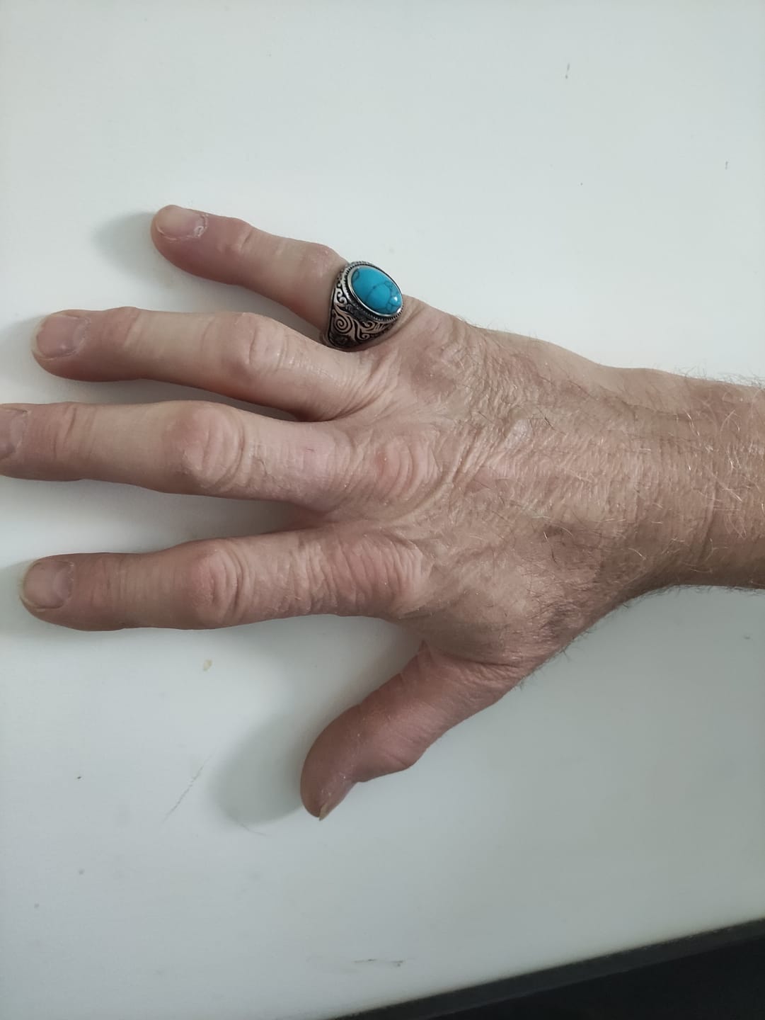 Customer photo review of BLUE EYES.