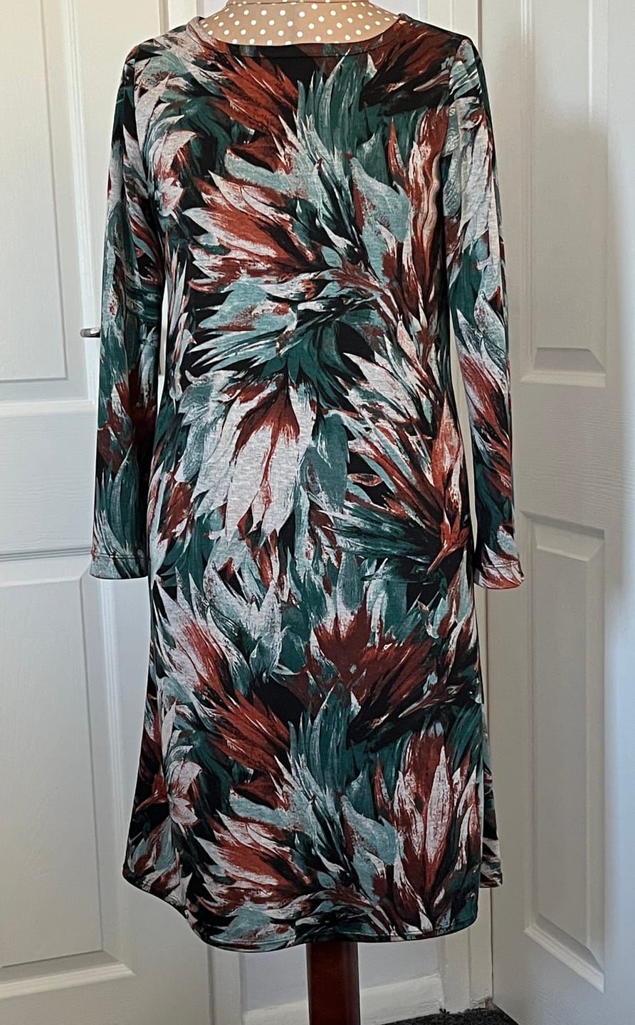 Customer photo review of Tropical Blooms Digital Modal-Touch Jersey Fabric