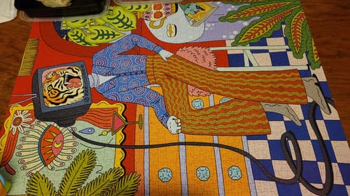 Customer photo review of Mama Told Me | 1000 Piece Puzzle