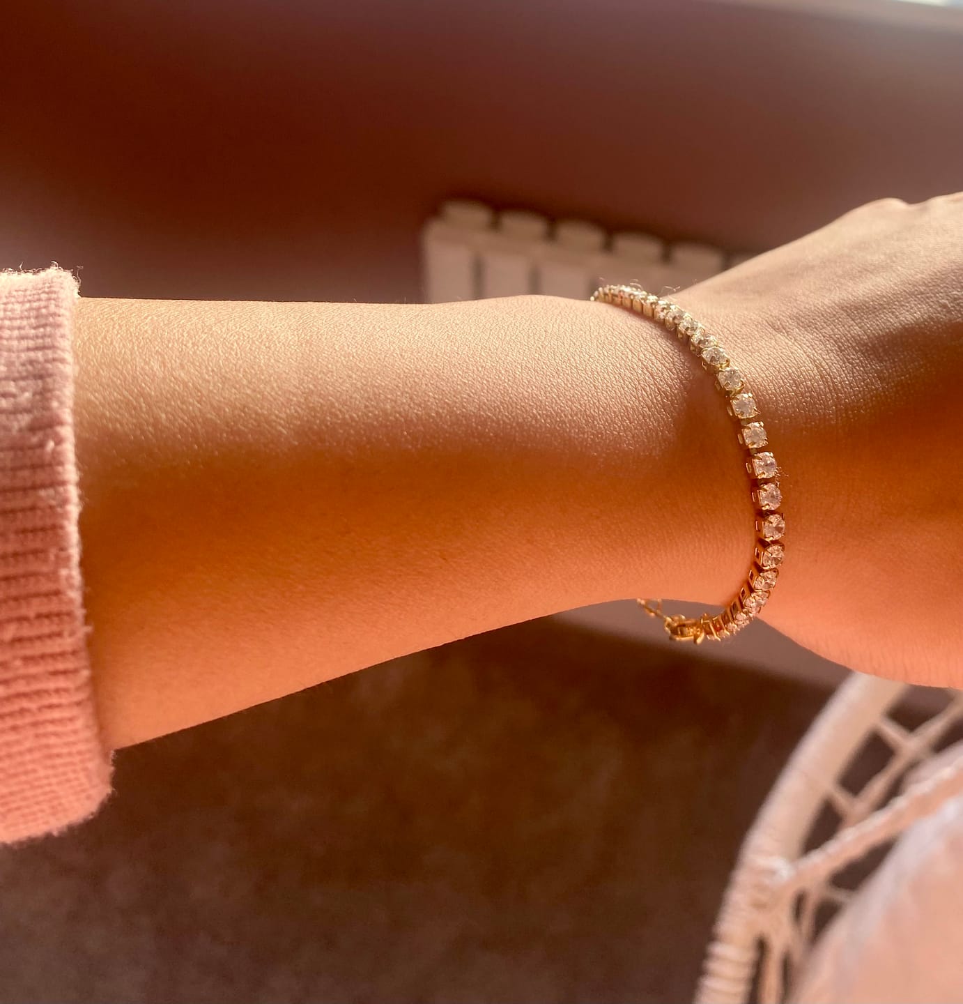Customer photo review of Tennis Bracelet