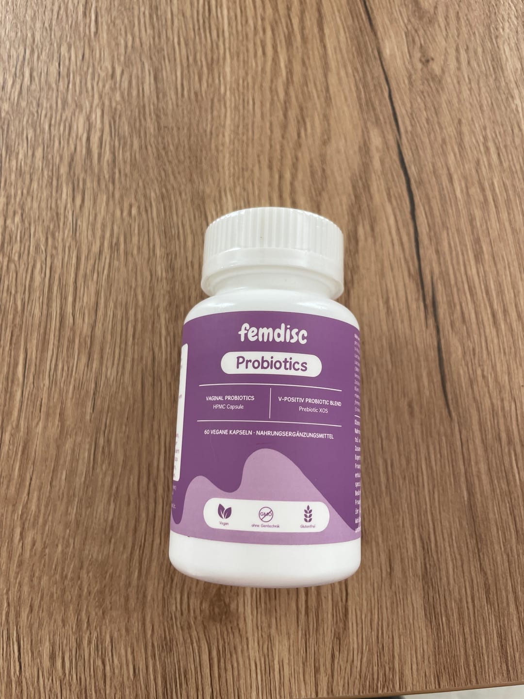 Customer photo review of femdisc vaginal Probiotics