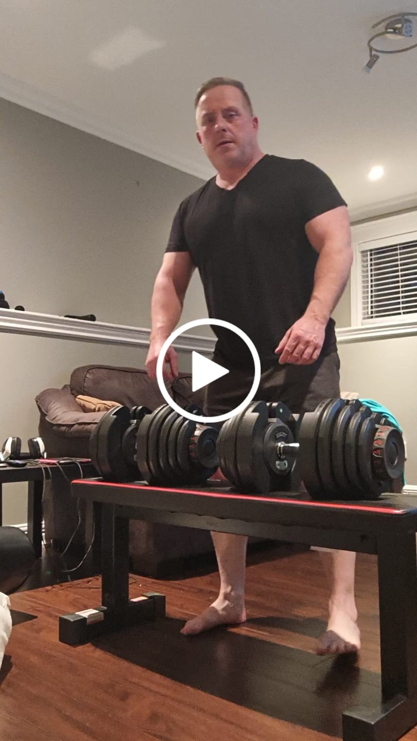 Customer video review of Ensemble de 2 Haltères Ajustables (10 à 90lb)