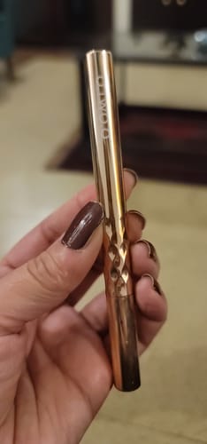 Customer photo review of O.TWO.O GOLD EMBROIDERY EYELINER