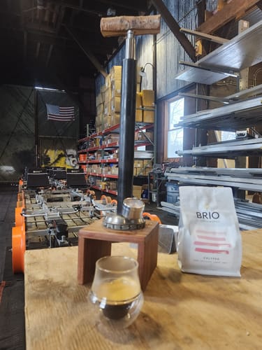 Customer photo review of PROPEL Espresso Glass Set