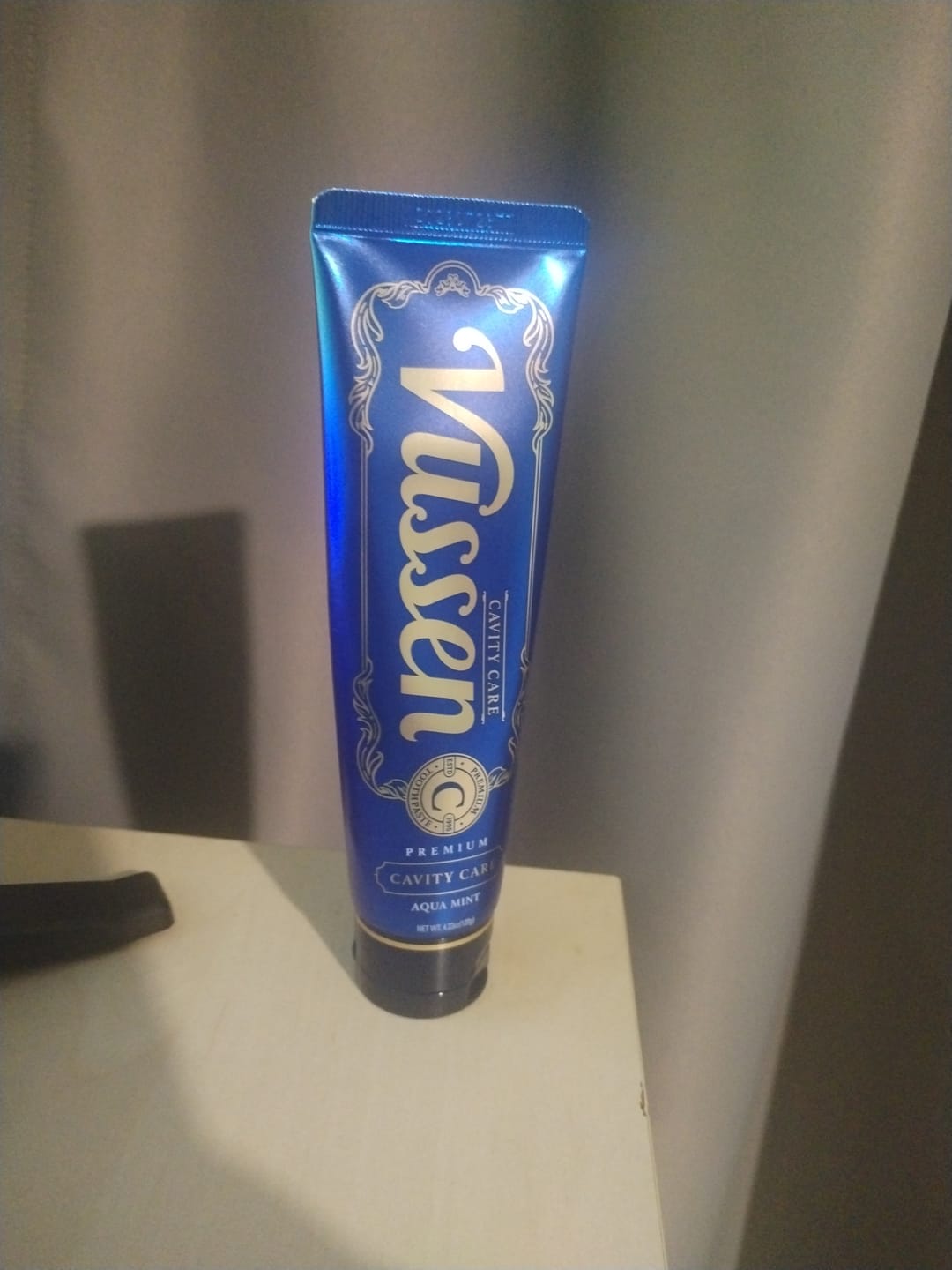 Customer photo review of Реминерализираща паста за зъби против кариеси с флуорид  1450 ppm Vussen C Cavity Toothpaste