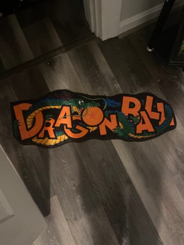 Customer photo review of Dragon Ball Dragon's Path Rug