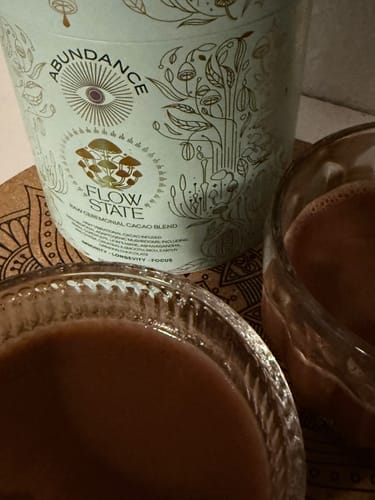 Customer photo review of Flow State Ceremonial Cacao Blend - Tin 300g